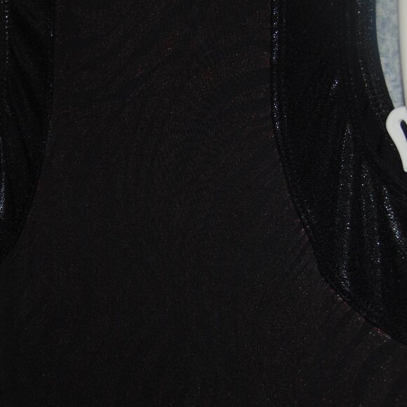 GK Natsia Black Silver Zebra Leotard CL - Picture 2 of 6